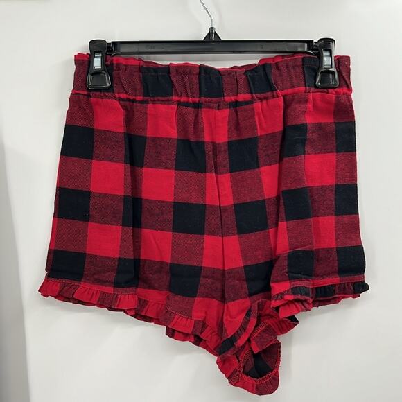 Honeydew Intimates Cabin Life Shortie Pajama Set - Black/Red - XL - NWT - Picture 5 of 7